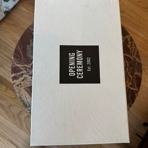 Opening Ceremony Silver / Mirror Leather Oxford